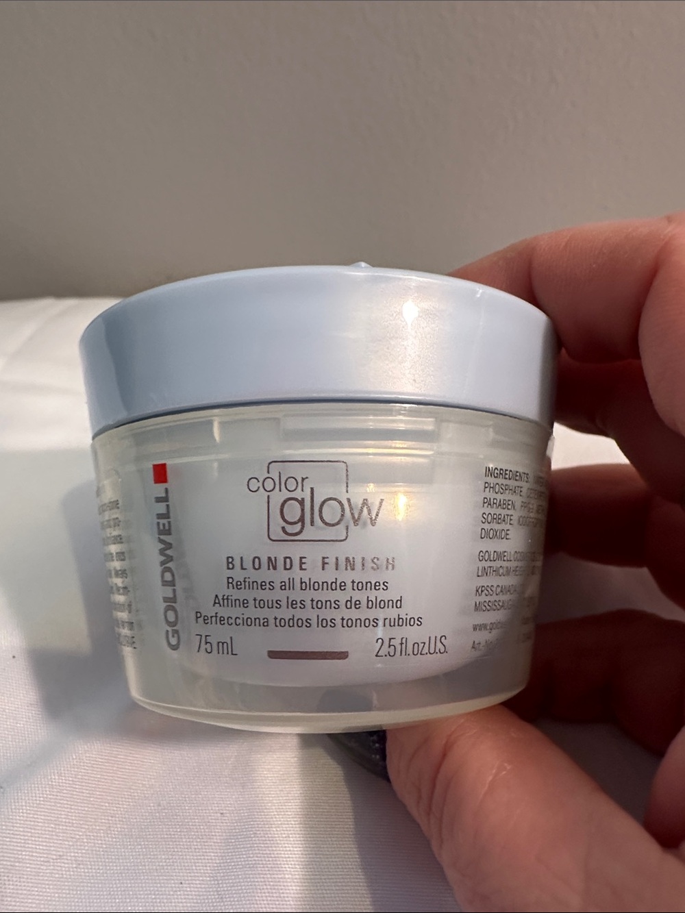 Goldwell Color Glow Blonde Finish 2.5 fl oz – Enhances & Refines Blonde Tones